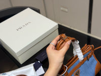 Denim Bonnie Shoulder Bag