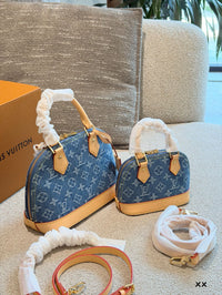 Alma BB Monogram Denim
