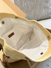 Raffia Jamie Shopping Bag