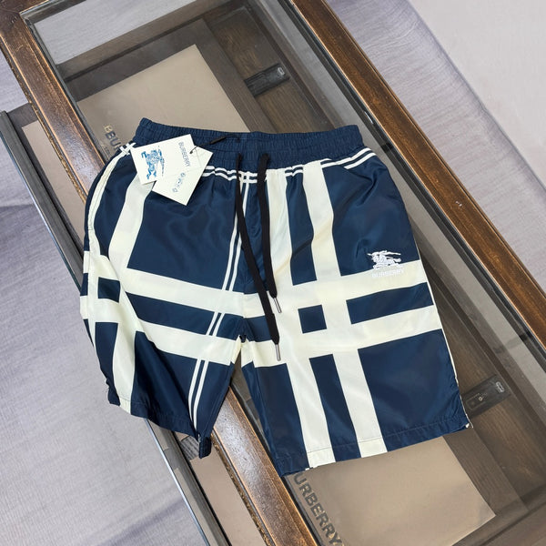 Check Print Swim Shorts