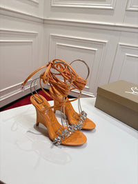 Fanny Jolly Embellished Leather Sandals