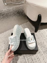 Platform Slide Sandals