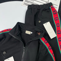 Web Stripe Track Jacket & Joggers Set