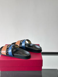 Garavani VLogo Calf Leather Slides