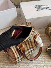 Mini Check Bowling Bag