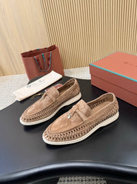 Suede Loafers