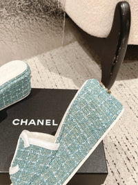 Platform Slide Sandals