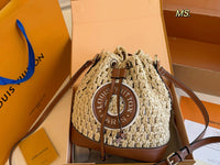 Raffia Noé BB Bucket Bag