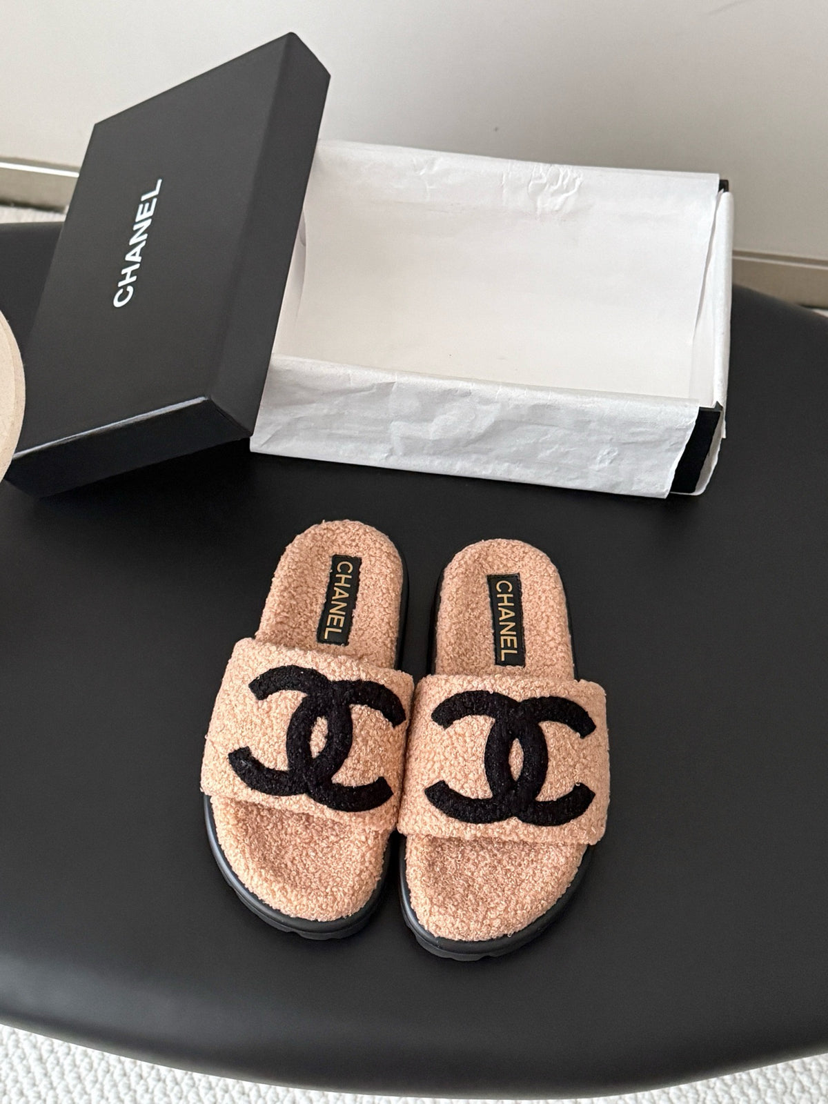 26K Plush Slide Sandals