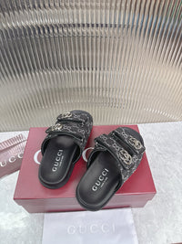 Canvas Slide Sandals