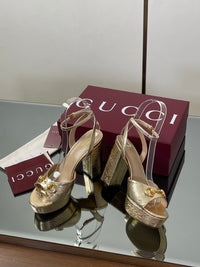 Horsebit Platform Sandals