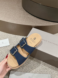 Suede Sandals