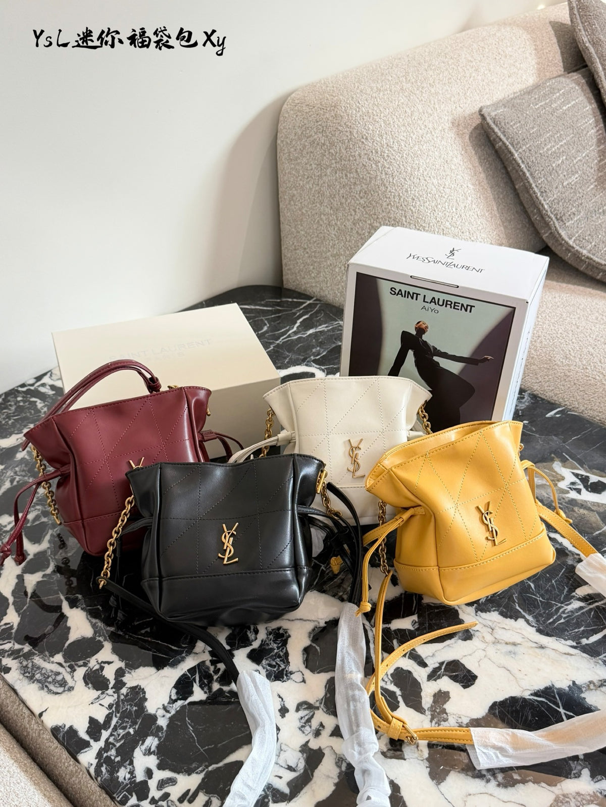Jamie Mini Bucket Bag