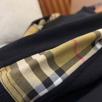 Vintage Check Panel Hoodie