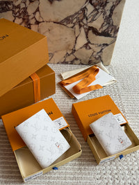 Monogram Dog Motif Cardholder & Passport Holder