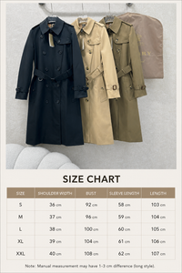 Kensington Long Trench Coat
