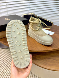 Classic Mini Lace-Up Weather Boots
