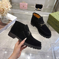 Horsebit Ankle Boots
