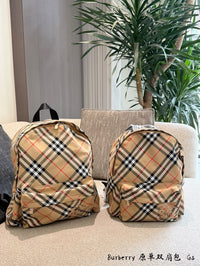 Vintage Check Backpack