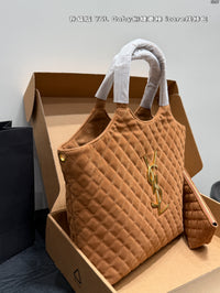 Icare Suede Tote Bag