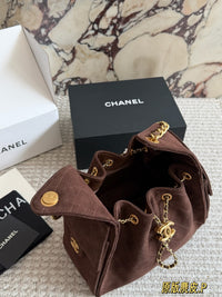 25 Bag Suede Calfskin