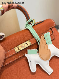 Kelly 25 Bag Craie Togo Leather