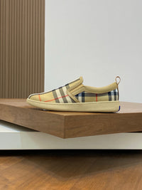Vintage Check Slip-On Sneakers