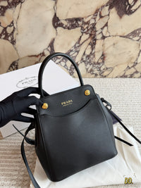 Carry Mini Leather Top-Handle Bag