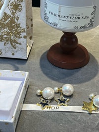 Pearl Star Earrings