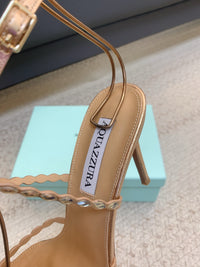 Tequila Embellished Leather Sandals