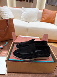 Suede Loafers
