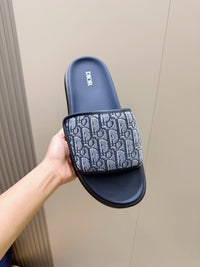 Oblique Slide Sandals