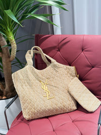 Icare Maxi Shopping Bag Beige