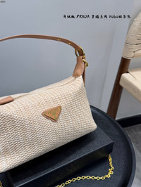 Raffia Shoulder Bag