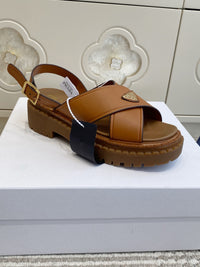 Leather Platform Sandals