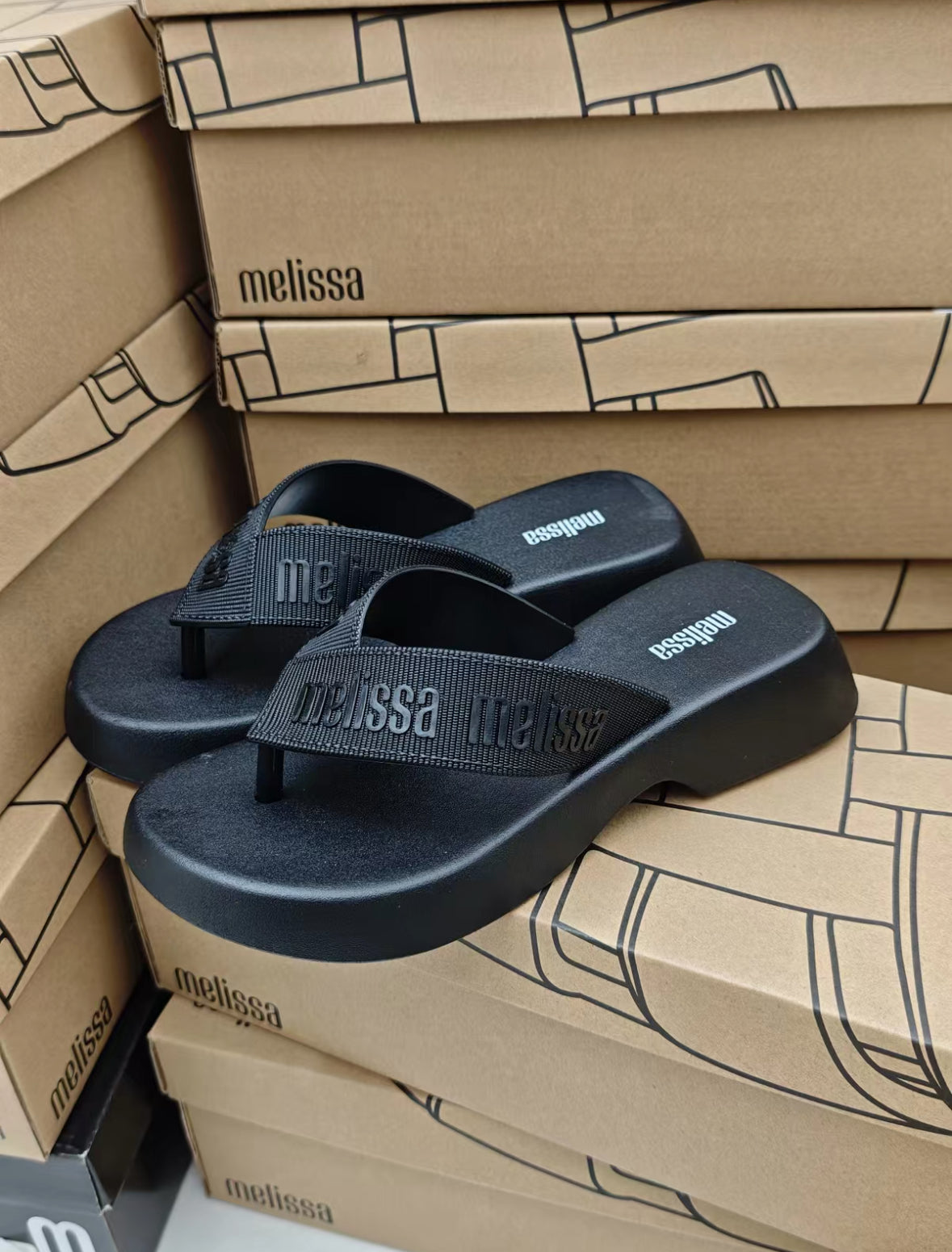 Melissa Flatform M Lover Sandals