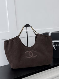 26C Suede Shopping Tote