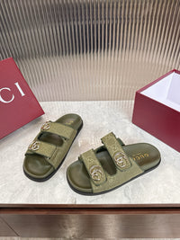 Canvas Slide Sandals