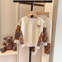 Vintage Check Tracksuit Set