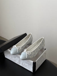 26S Tweed Ballet Flats