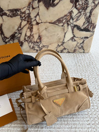 Suede Mini Bonnie Handbag