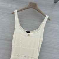 Openwork Knit Dress