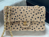 Polka Dot Flap Bag