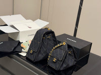 25 Hobo Bag Dark Blue Denim