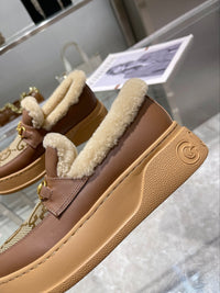Platform Slip-On Loafers