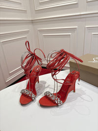 Fanny Jolly Embellished Leather Sandals