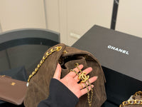 25 Bag Suede Calfskin
