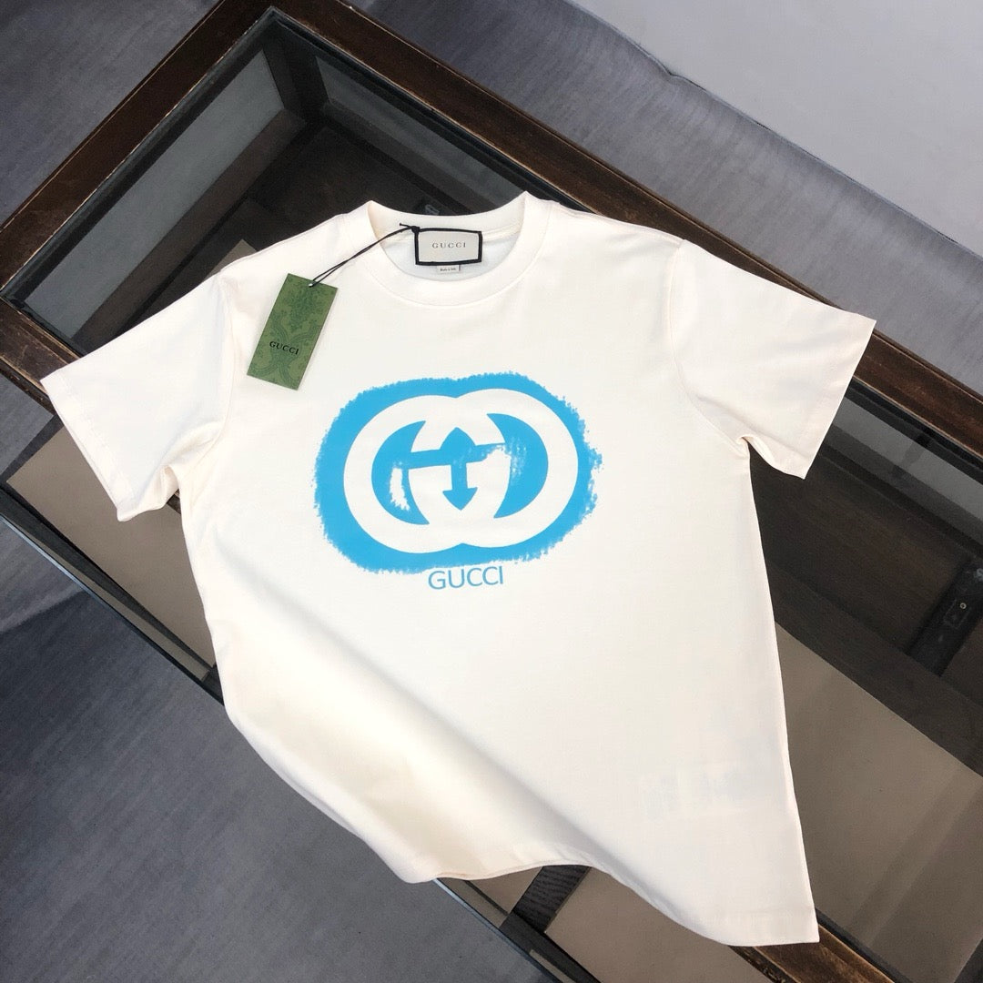 Interlocking G Spray Logo T-Shirt