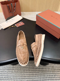 Suede Loafers