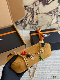 Teri Suede Mini Crossbody Bag